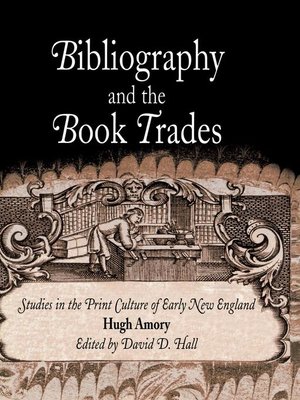 cover image of Bibliography and the Book Trades